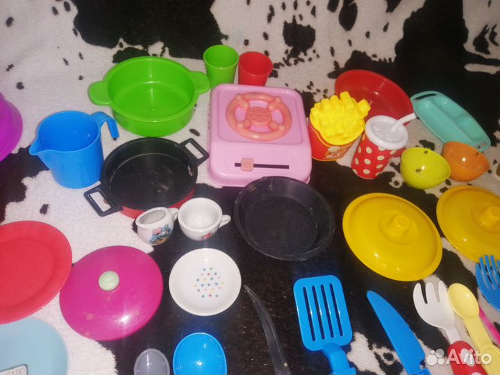 Игрушки, кухонный набор, плей До