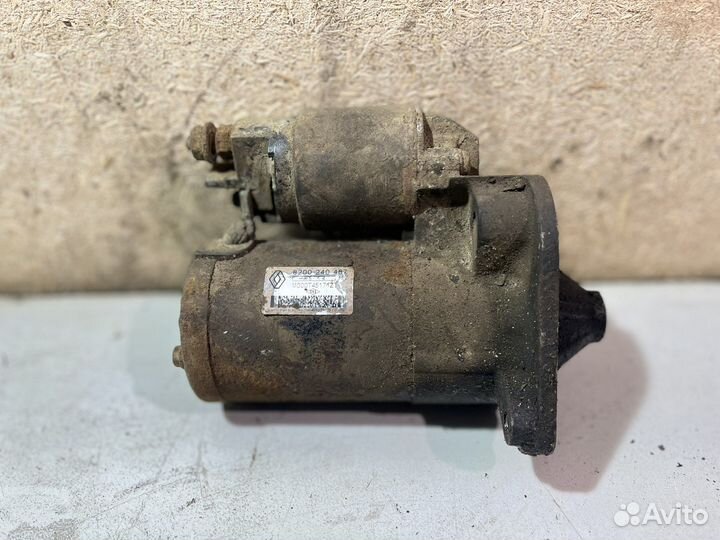 Стартер renault logan 1.4