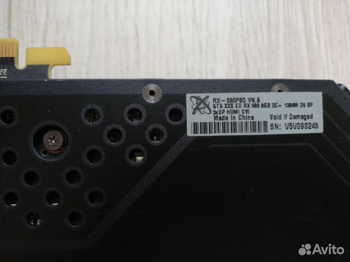 Видеокарта RX580 8гб