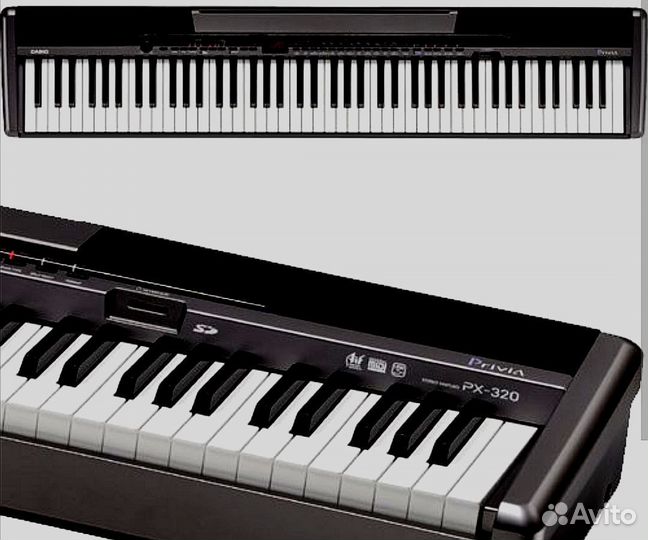 Цифровое пианино casio px-320