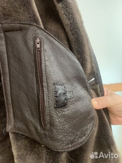 Дубленка натуральная мужская