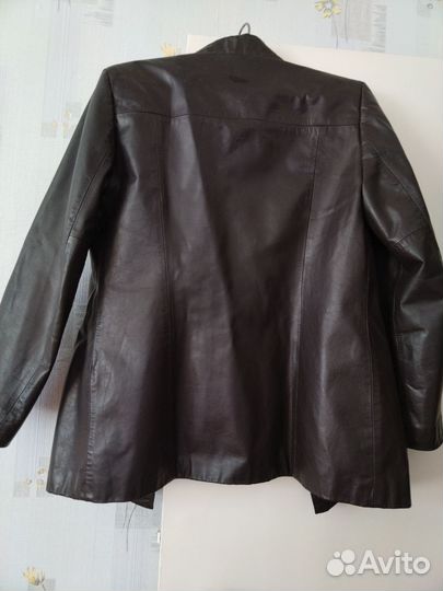 Пиджак из нат. кожи