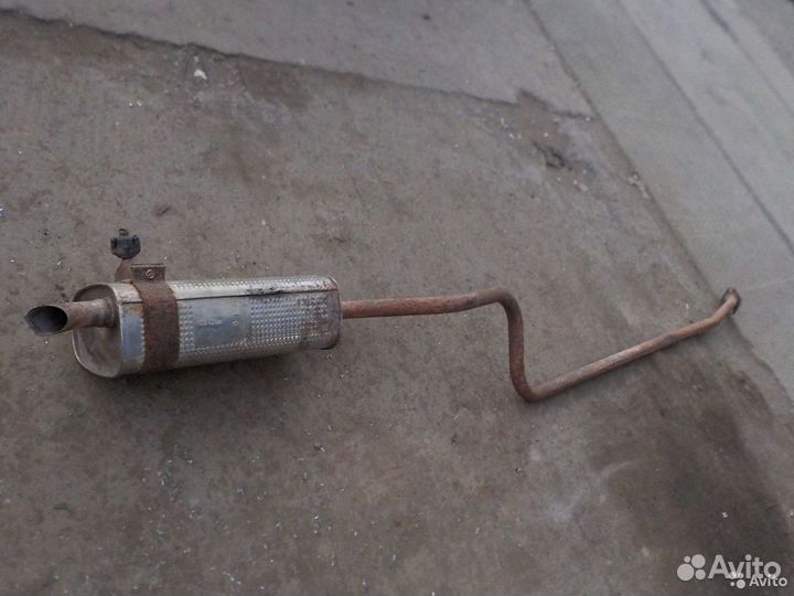 Глушитель peugeot 207