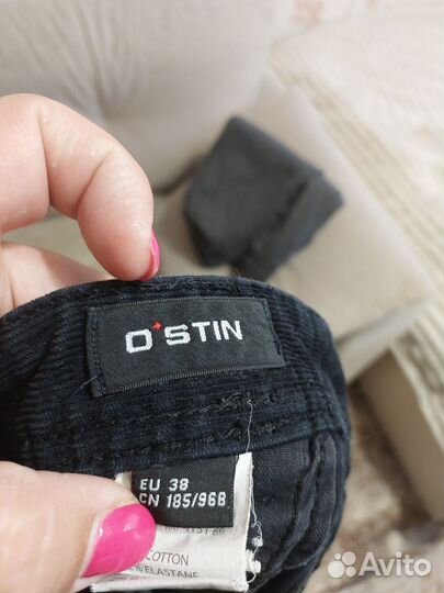 Вельветовые брюки ostin р.54