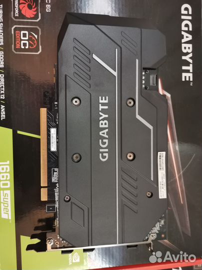 Видеокарта gtx 1660 super