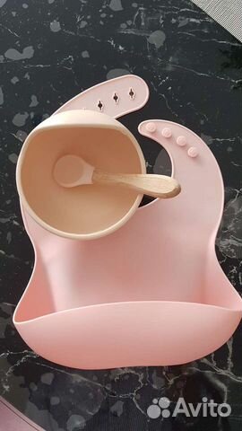 Силиконовая тарелка и сушилка для бутылочек