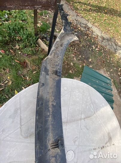 Hyundai solaris 2017 губа Заднего бампера