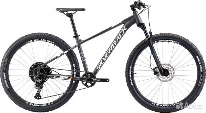 Велосипед silverback stride 29 expert (2023) Black
