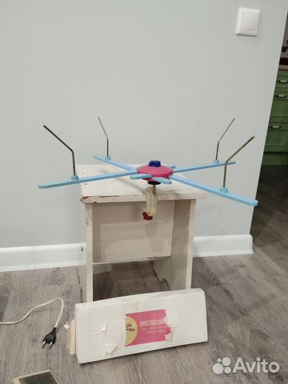 Электропрялка, чесалка, моталка