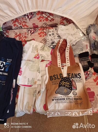 Детские вещи пакетом на мальчика