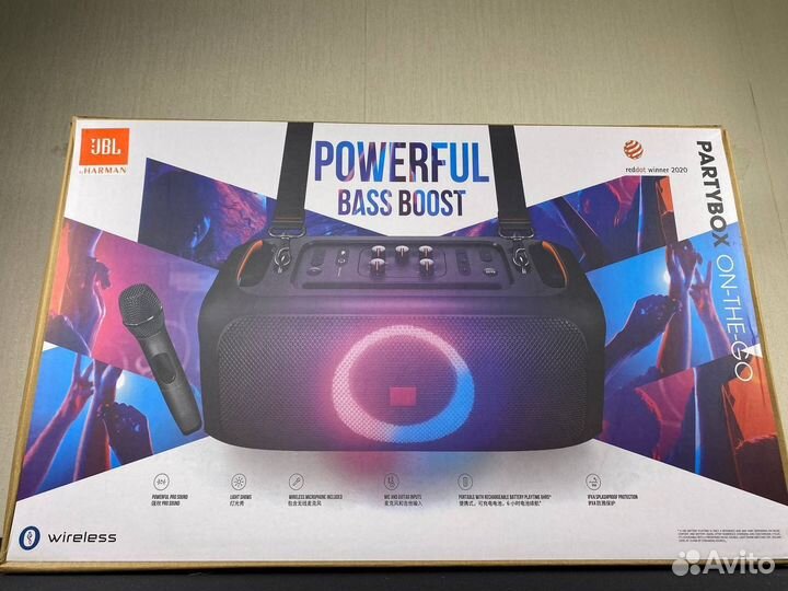 Портативная колонка jbl partybox on the go