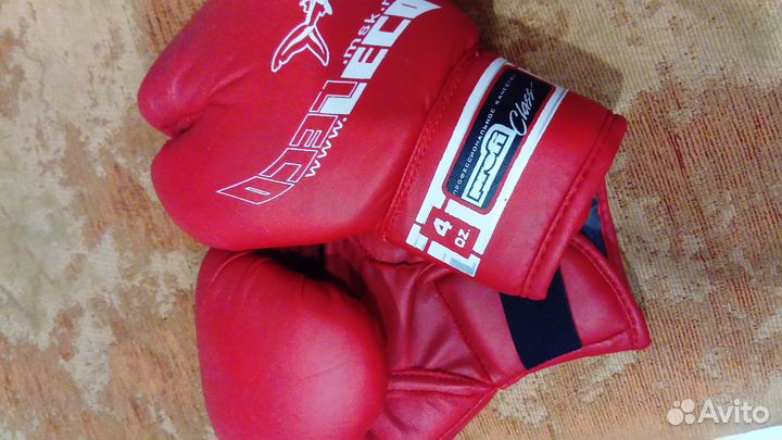 Перчатки боксёрские детские leco