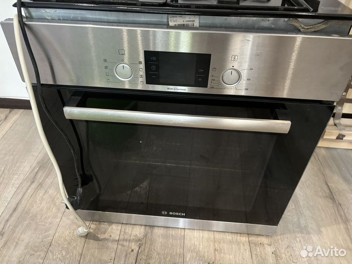 Встраиваемый духовой шкаф bosch и плита