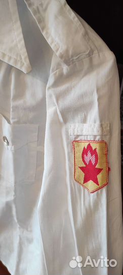 Блузка пионерская для девочки