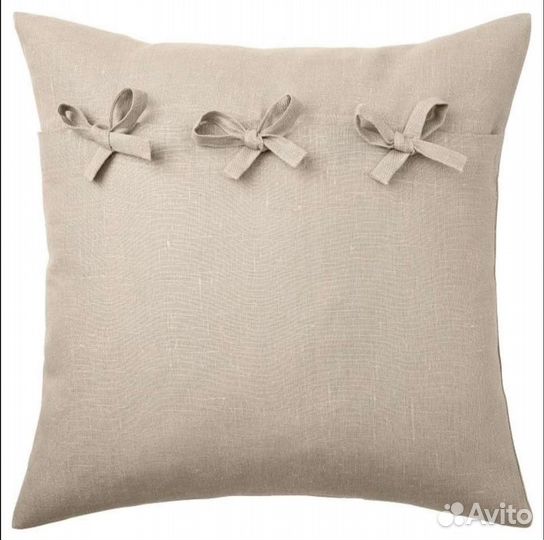 Новые льняные чехлы Икеа 50*50, шторы majgull