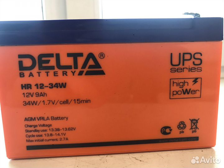 Аккумулятор для ибп 12v