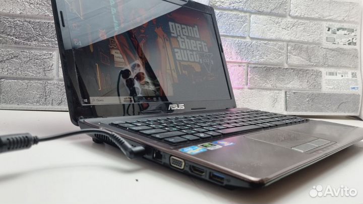 Игровой ноутбук Asus core i7 ssd 8gb