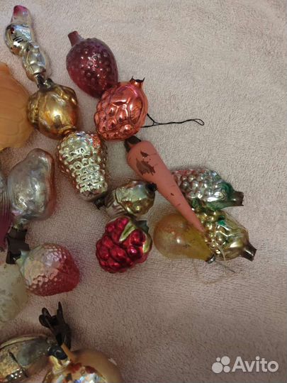 Елочные игрушки СССР