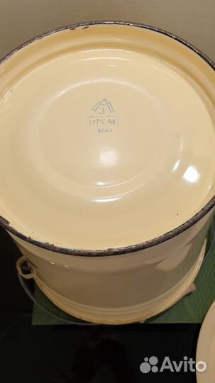 Ведро эмалированное СССР