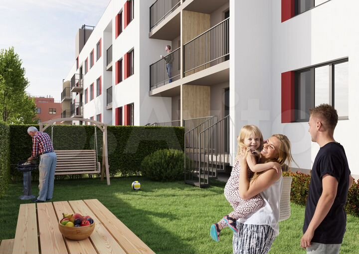 1-к. квартира, 44,5 м², 3/3 эт.