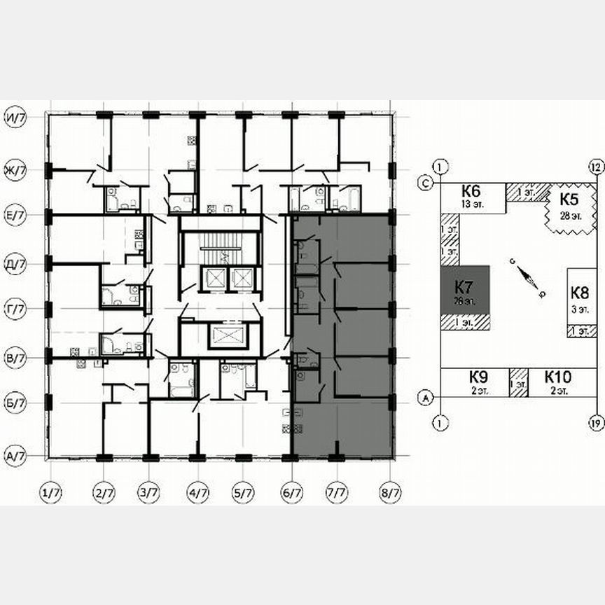 4-к. квартира, 119,9 м², 27/28 эт.