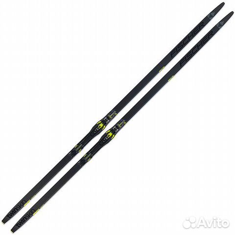 Лыжи беговые fischer Twin Skin Race Stiff IFP