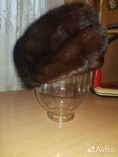 Шапка норковая женская