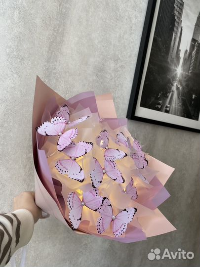 Букет из бабочек