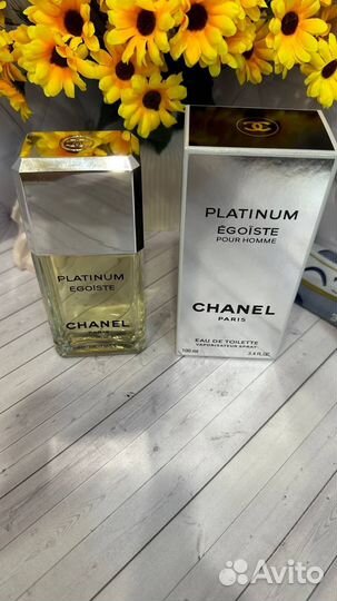 Chanel egoiste platinum 100ml открытые