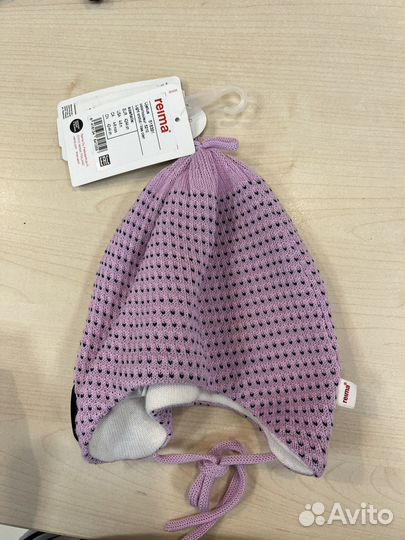 Шапка деми на завязках