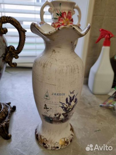 Ваза для цветов керамика