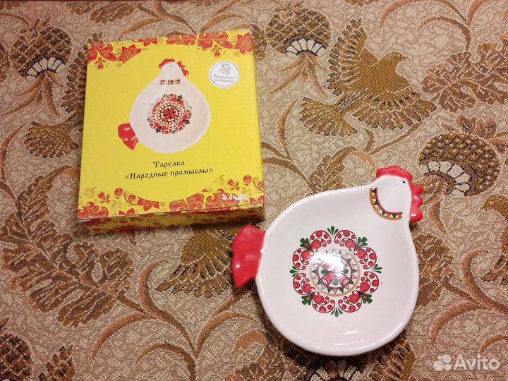 Тарелка пасхальная