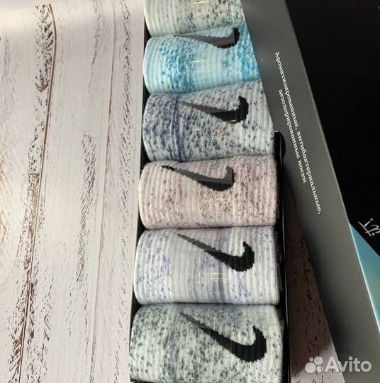 Носки Nike Tye-Dye мужские в коробке
