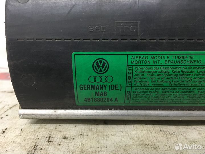 Подушка безопасности в торпеду Audi A6 C5