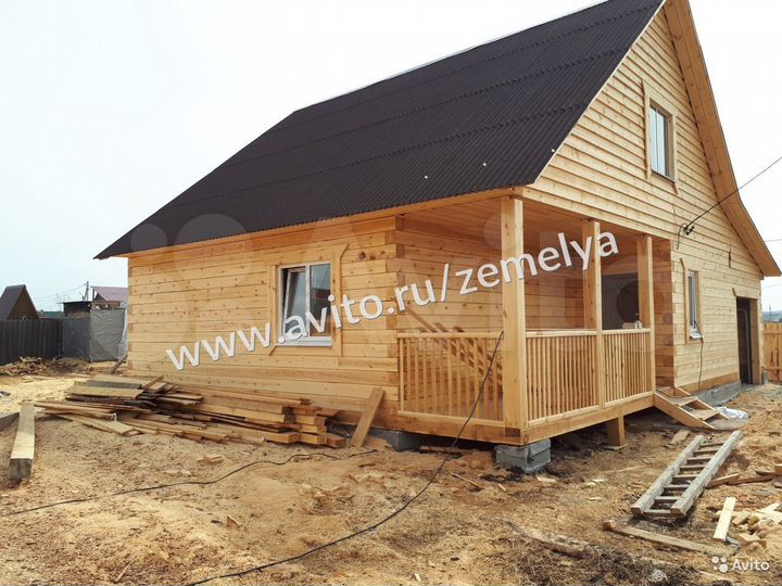 Дом 110 м² на участке 6,5 сот.