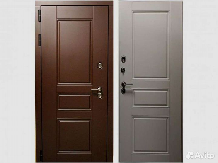 Входная дверь Урал пп с отделкой панель