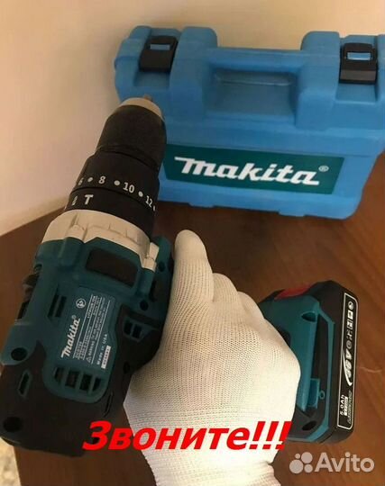 Аккум. Шуруповерт Makita 36v (ударный с набором би