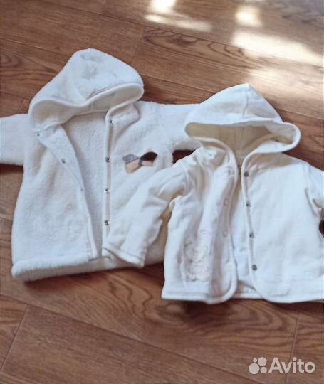 Курточки для девочки 68-74