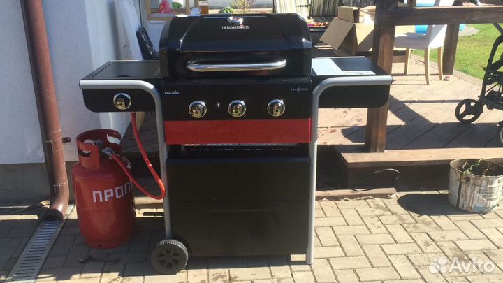 Гриль гибридный газ+уголь