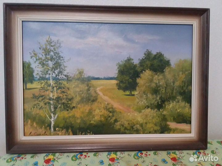 Картина маслом на холсте