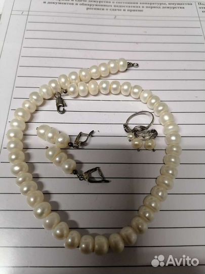 Ожерелье жемчуг