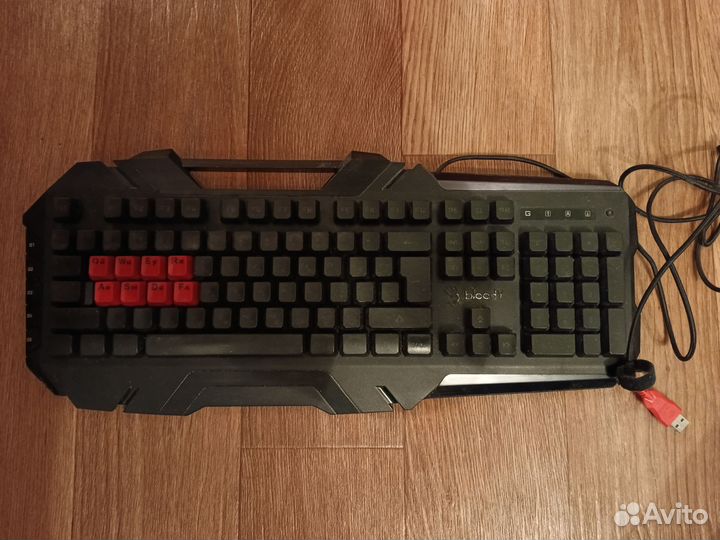 Клавиатура проводная A4Tech Bloody B3590R