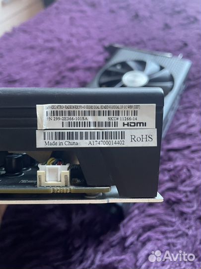Видеокарта rx 570 4gb sapphire