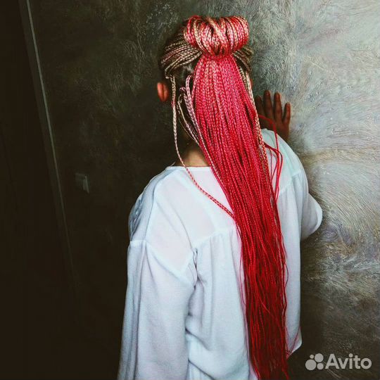 Афрокосы, дреды