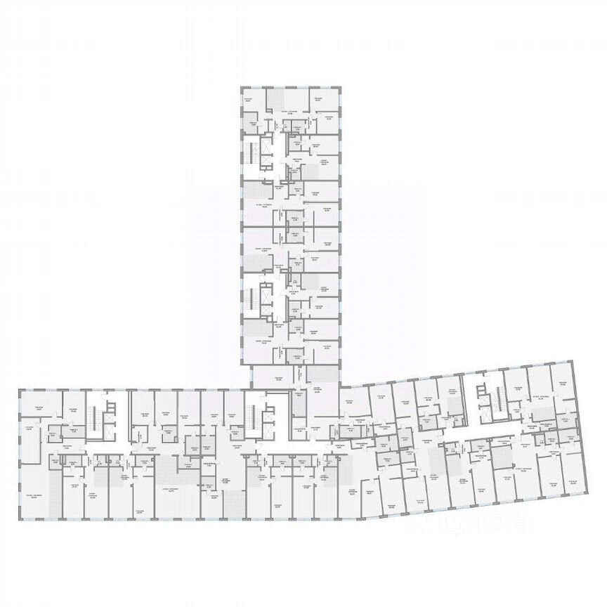2-к. квартира, 104,3 м², 2/6 эт.
