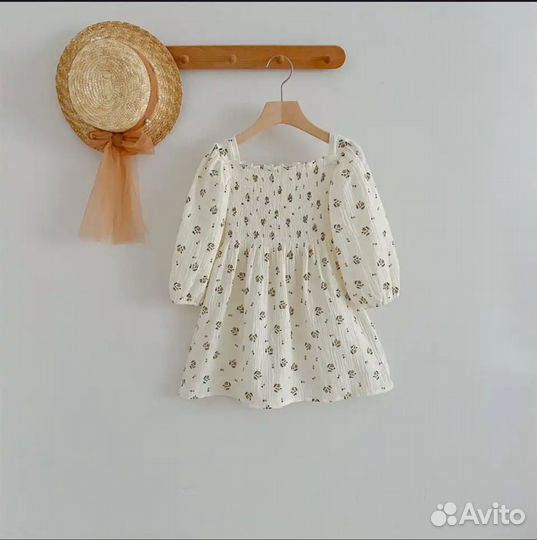 Новые платья для девочек из муслина