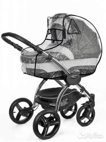 Дождевик на коляску-люльку