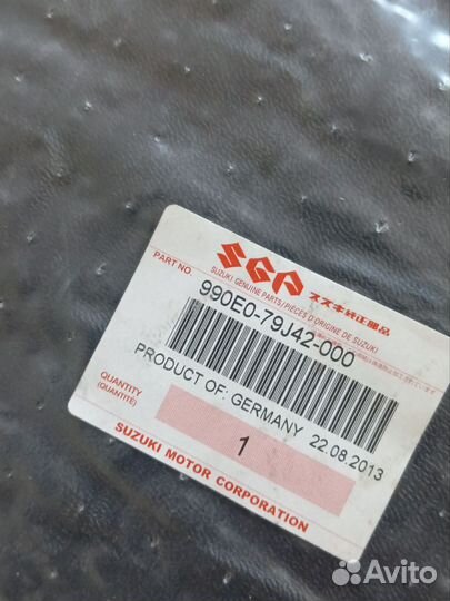 Коврик багажника Suzuki SX4 2006- 990e079j42000