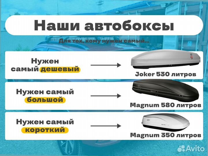 Прокат багажников на авто С установкой