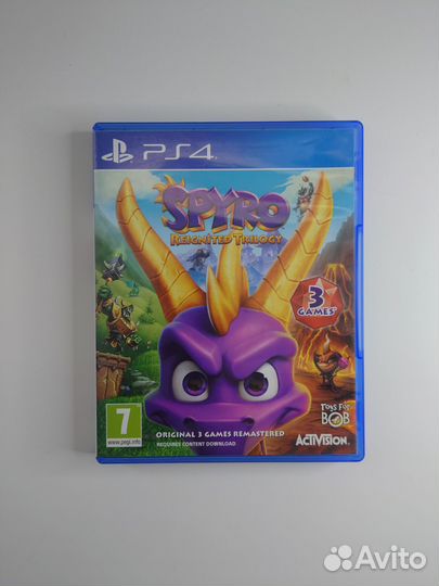 Spyro reignited trilogy PS4 игра